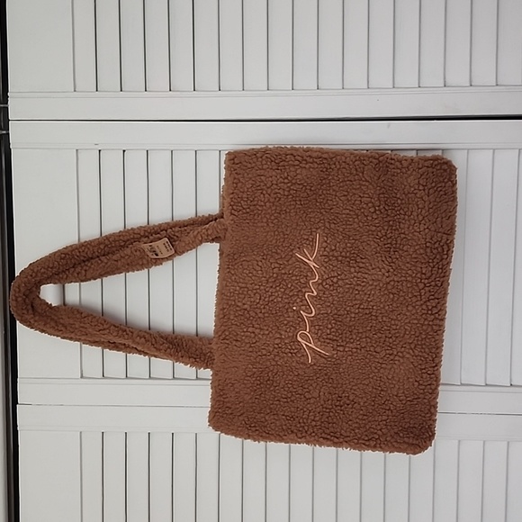 Teddy tote from PINK new with tags - Picture 1 of 6
